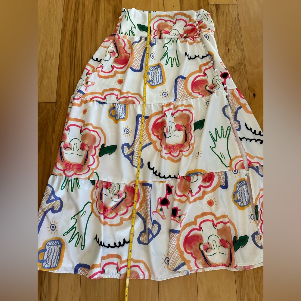 Tropical & Festive  2-Piece Skirt Set  NWOT size L - Picture 6 of 12